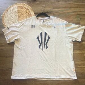 White Graphic Men's Shirt
